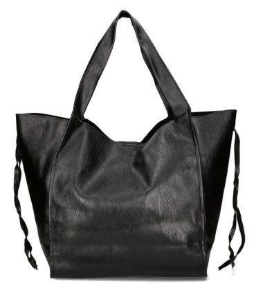 Torebka MONNARI Shopper Pojemna Torba na Laptop Oversize Premium Czarna