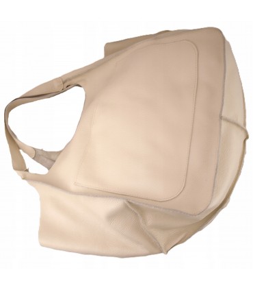 copy of Leather tote Bag, Leather cognac oversized handbag, 2-in-1 model with a cosmetic bag