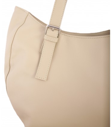 copy of Torebka skórzana Worek Shopper Skóra naturalna Czarna