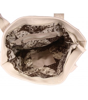 copy of Torebka skórzana Worek Shopper Skóra naturalna Czarna