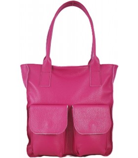 copy of Torebka skórzana Worek Shopper Skóra naturalna Czarna