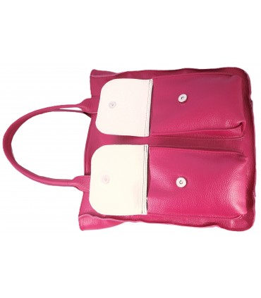 copy of Torebka skórzana Worek Shopper Skóra naturalna Czarna