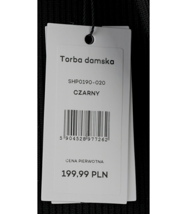 Torebka MONNARI Shopper Pojemna Torba Czarna Torba na zakupy
