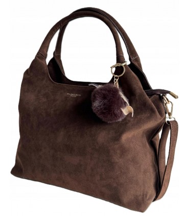 copy of Monnari Czarna Torebka Listonoszka Pikowana z Łańcuszkiem