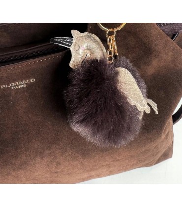 copy of Monnari Czarna Torebka Listonoszka Pikowana z Łańcuszkiem