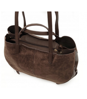 copy of Monnari Czarna Torebka Listonoszka Pikowana z Łańcuszkiem