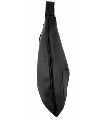 Leather Black Oversize Bag