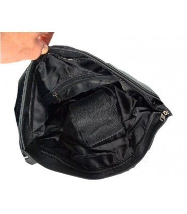 Handbag Backpack Natural leather Brown Cognac