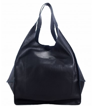 Skórzana Torebka Worek 2w1 z kosmetyczką