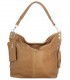 Natural leather handbag / bag / crossbody bag with a fringe and a wallet